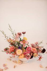 Grande Fresh Flower Arrangement with Vase