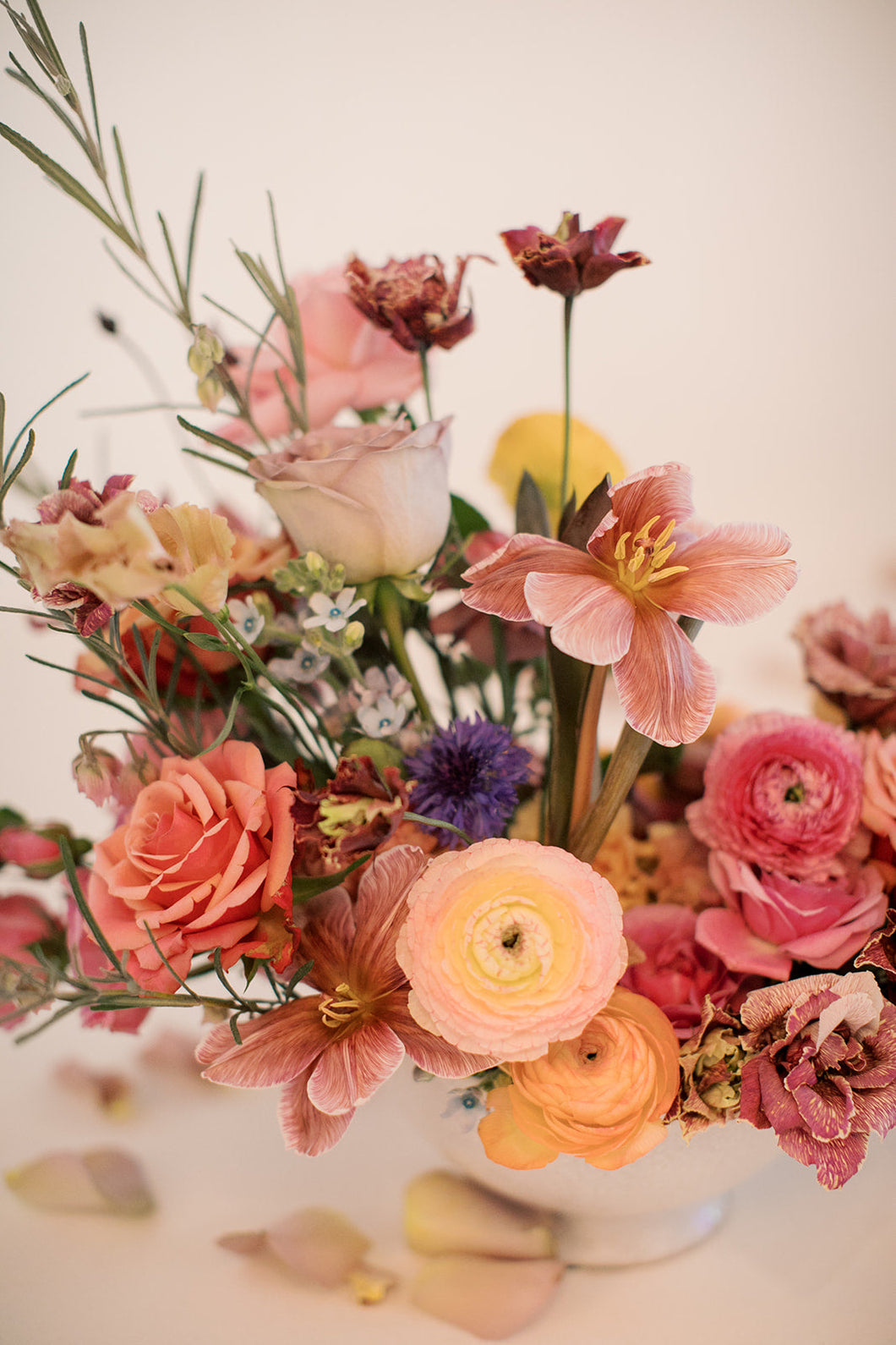 Grande Fresh Flower Arrangement with Vase