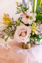 Load image into Gallery viewer, Petite Fresh Flower Arrangement with Vase