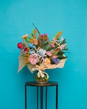 Load image into Gallery viewer, Electric Love Valentine&#39;s Grande Paper Wrapped Bouquet