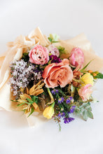 Load image into Gallery viewer, Petite Fresh Flower Paper Wrapped Bouquet