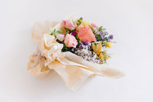 Petite Fresh Flower Paper Wrapped Bouquet