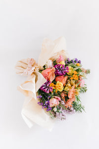 Grande Fresh Flower Paper Wrapped Bouquet