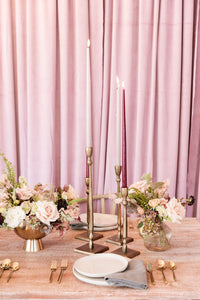 G'old Hollywood Petite Pleated Glass Centerpiece