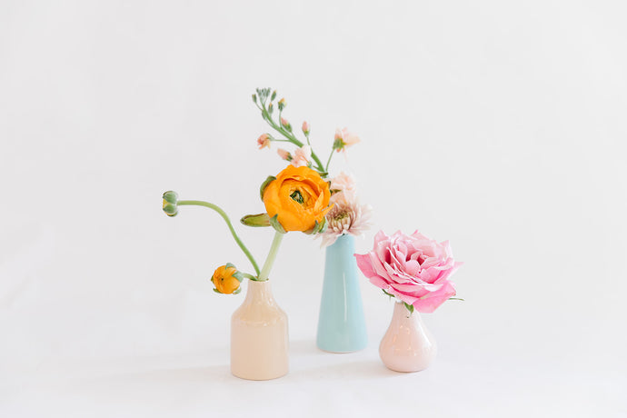 Disco Mama Bud Vase Trio