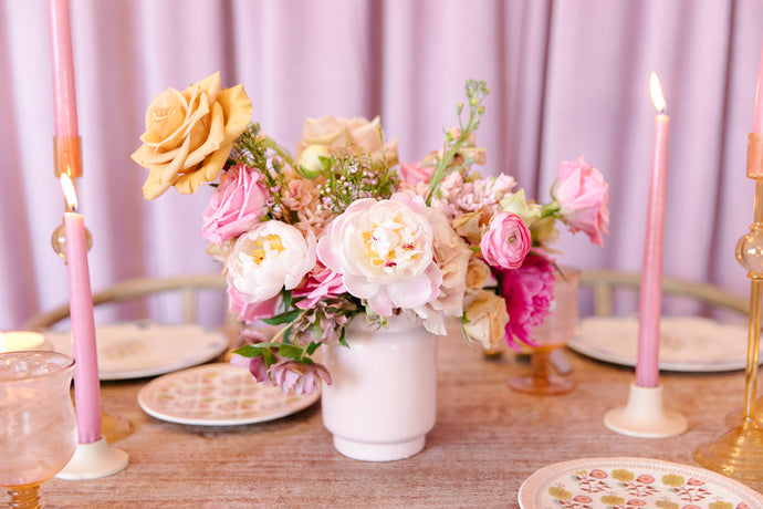 Blush + Boujee Grande Vased Centerpiece